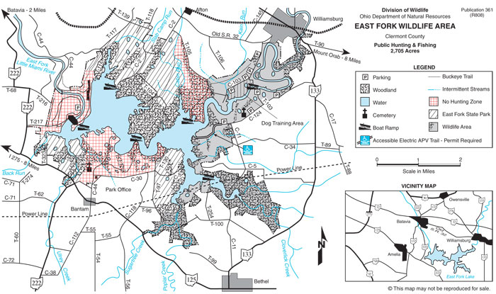 East Fork Lake Fishing Map Draw A Topographic Map