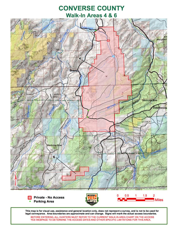 HLRBO - Converse,Wyoming Hunting Lease